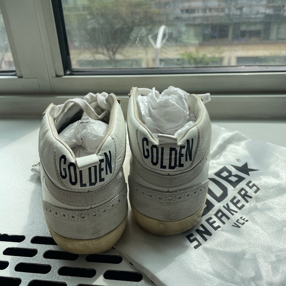 Golden Goose Swarovski White Sneakers - Picture 3 of 5